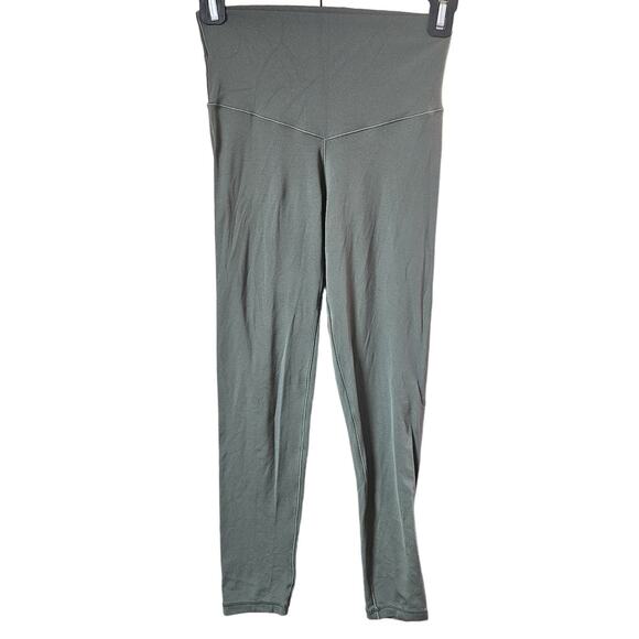 Hunter Green High Rise Leggings Size Small - Picture 1 of 4